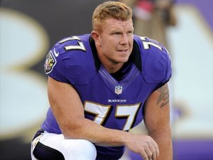 Matt Birk NFL Baltimore Ravens CatholicSpeakers.com Pro Life Speaker Corporate Speaker Men&#039;s Issues Professional Athlete Sports &amp; Faith Catholic Speaker