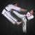 Jessica Cox sparring her husband in Taekwondo