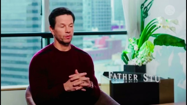 Joelle Maryn with Mark Wahlberg on BTV