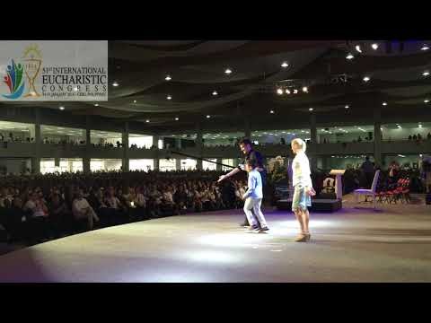 Paul Ponce Catholic Speaker and Performer - 51st International Eucharistic Congress